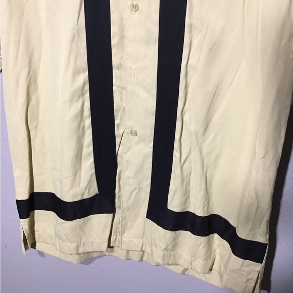 Vintage Sobrino Size M Men’s Short Sleeve Panel Button Up Shirt. - Picture 8 of 13
